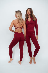 Bordeaux Elevate Leggings