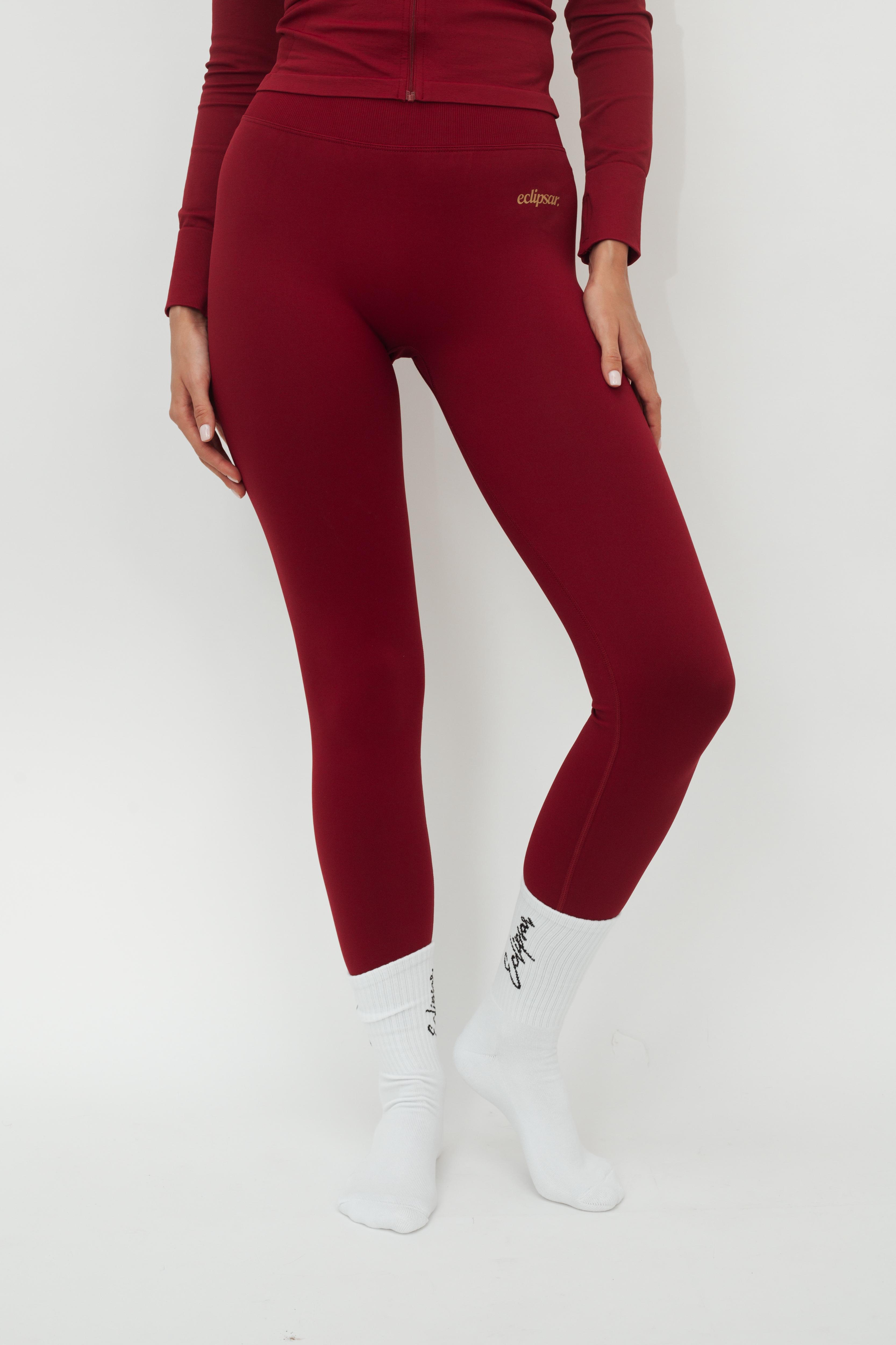 Bordeaux Elevate Leggings