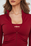 Bordeaux Sculpt Crop